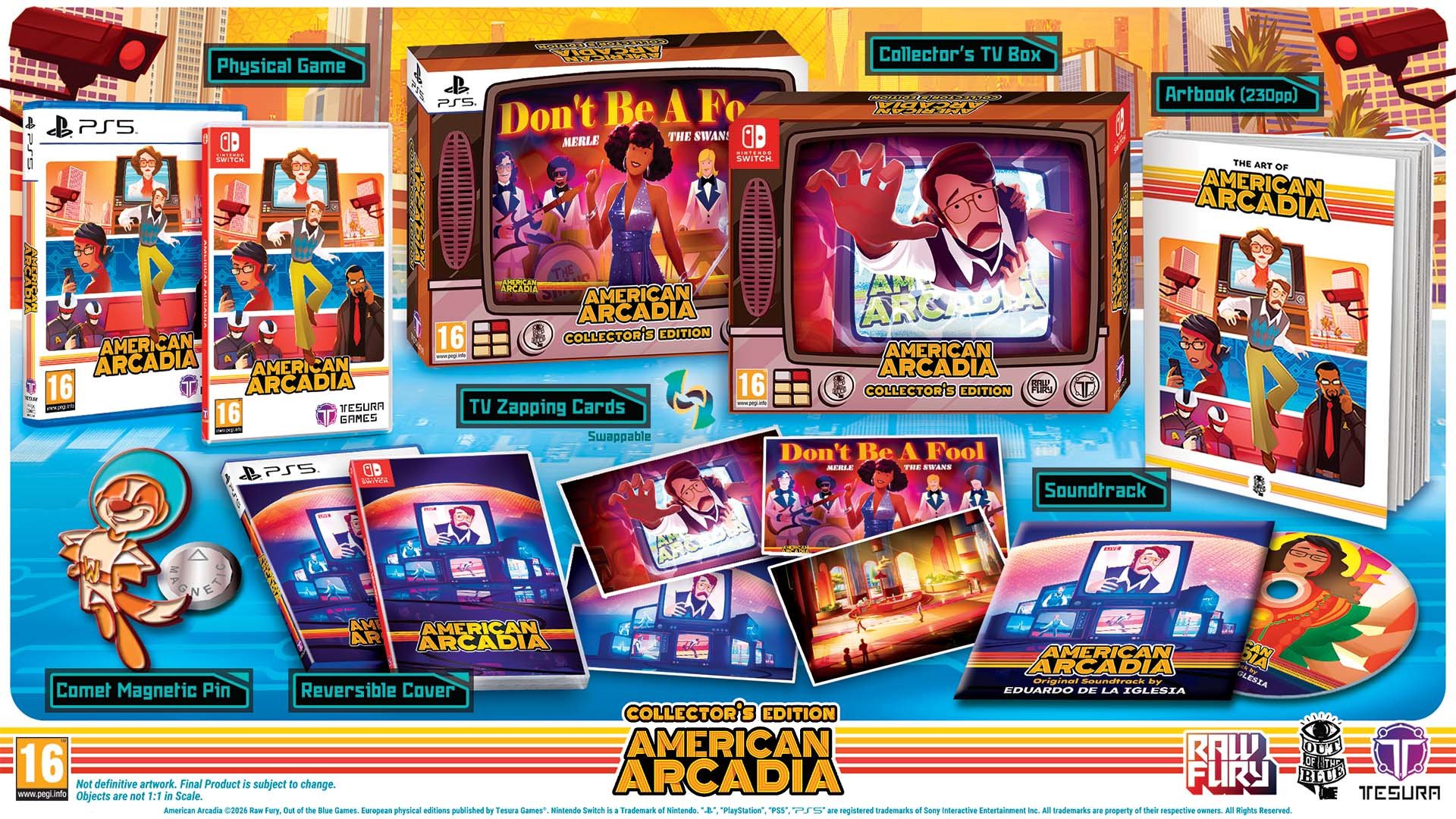 【日本語対応】American Arcadia - Collectors Edition (輸入版) - PlayStation 5 - 画像 (2)