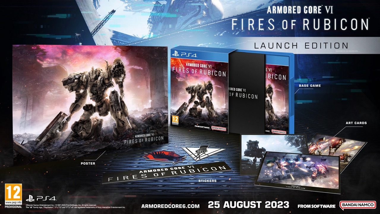 Armored Core VI: Fires of Rubicon - Launch Edition (輸入版) - PS4 