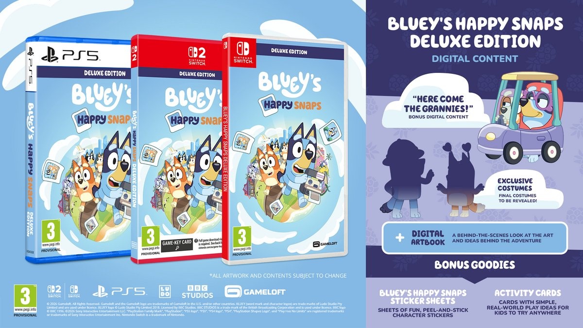 Bluey's Happy Snaps - Day One Deluxe Edition (輸入版) - Nintendo Switch - 画像 (9)