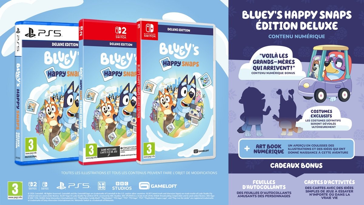 Bluey's Happy Snaps - Day One Deluxe Edition (輸入版) - PS5 - 画像 (10)