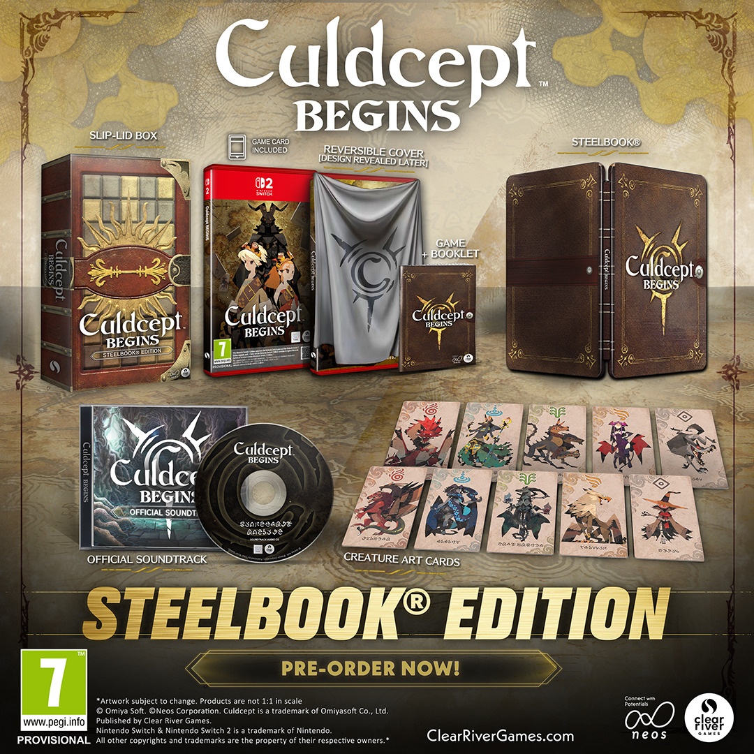 【日本語対応】Culdcept Begins - Steelbook Edition (輸入版) - Nintendo Switch 2 - 画像 (2)