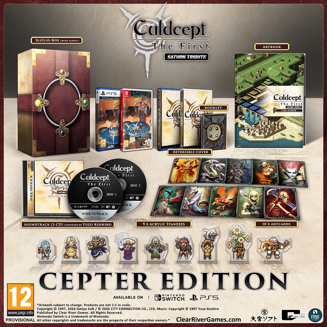 【日本語対応】Culdcept: The First Saturn Tribute - Cepter Edition (輸入版) - PlayStation 5