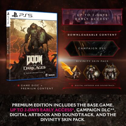 Doom: The Dark Ages - Premium Edition (輸入版) - PS5