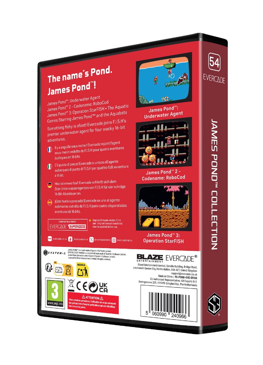 Evercade James Pond Collection (輸入版) - 画像 (7)
