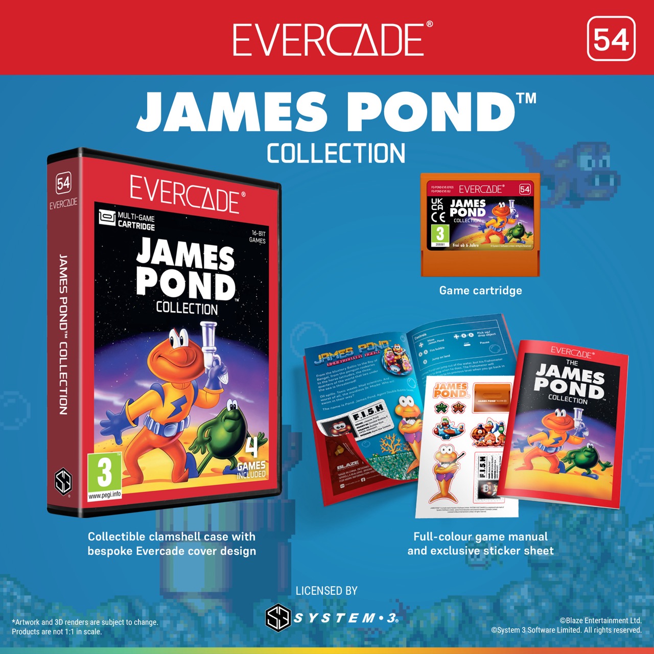 Evercade James Pond Collection (輸入版) - 画像 (8)