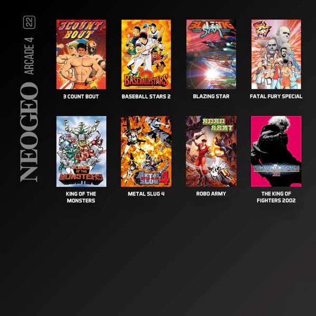 Evercade NEOGEO - Arcade Collection 4 (輸入版) - 画像 (8)