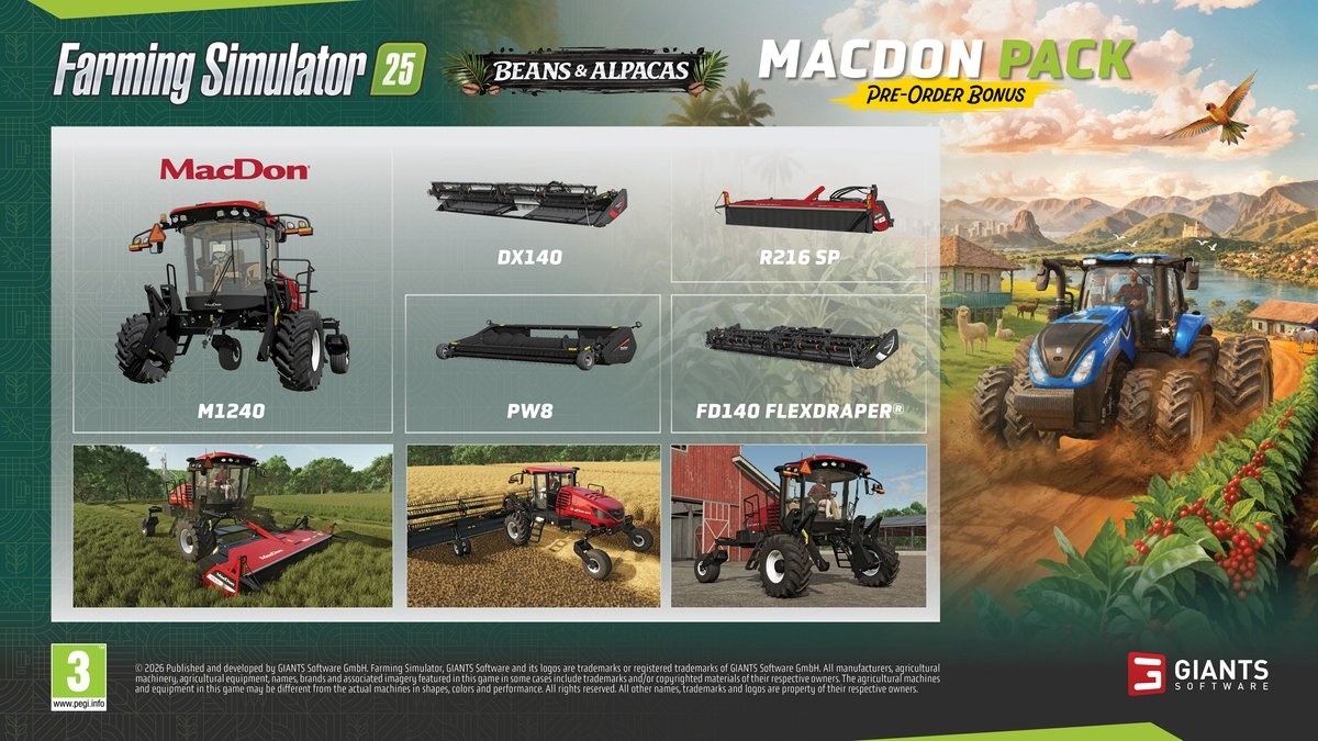 Farming Simulator 25 - Beans & Alpacas Edition (輸入版) - PlayStation 5 - 画像 (2)
