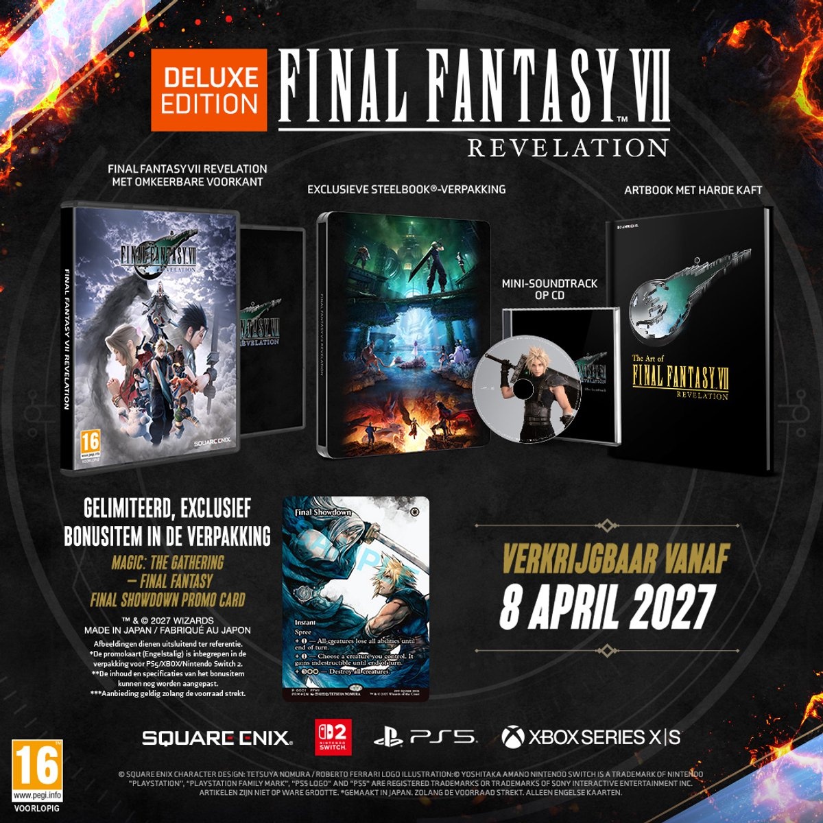 【日本語対応】Final Fantasy VII Revelation - Deluxe Edition (輸入版) - PlayStation 5 - 画像 (2)