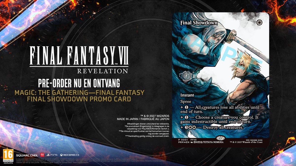 【日本語対応】Final Fantasy VII Revelation + Magic the Gathering Card (輸入版) - PlayStation 5 - 画像 (2)