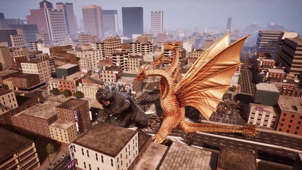 Godzilla: Destroy All Monsters Melee Remastered のゲーム画面