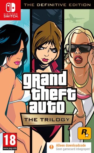 【日本語対応】Grand Theft Auto: The Trilogy - The Definitive Edition (Code in a Box) (輸入版) - Nintendo Switch