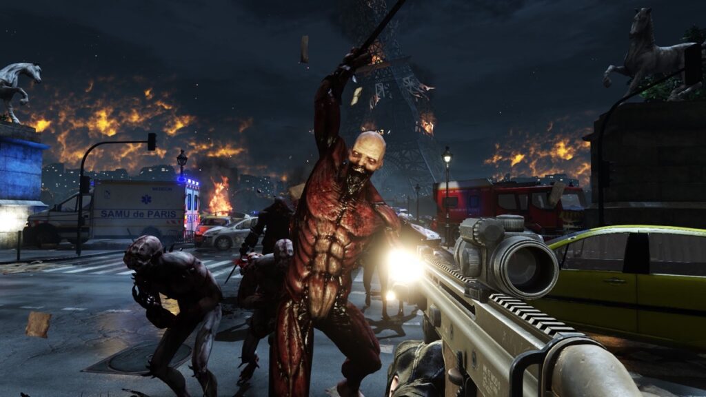 Killing Floor 2 – 戦闘シーン Killing Floor 2 ゲームプレイ中の敵との戦闘シーン