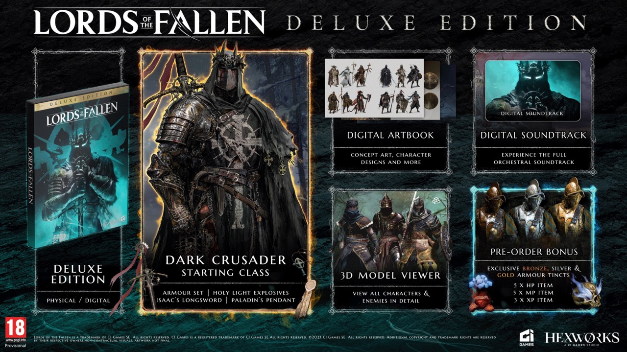 日本語対応】Lords of the Fallen - Deluxe Edition (輸入版) - PS5 