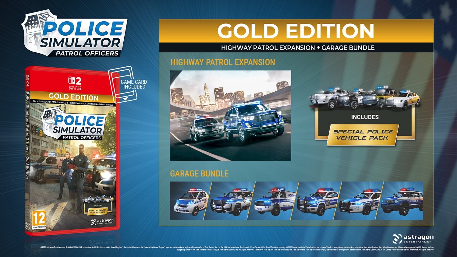 Police Simulator: Patrol Officers - Gold Edition (輸入版) - Nintendo Switch 2 - 画像 (2)