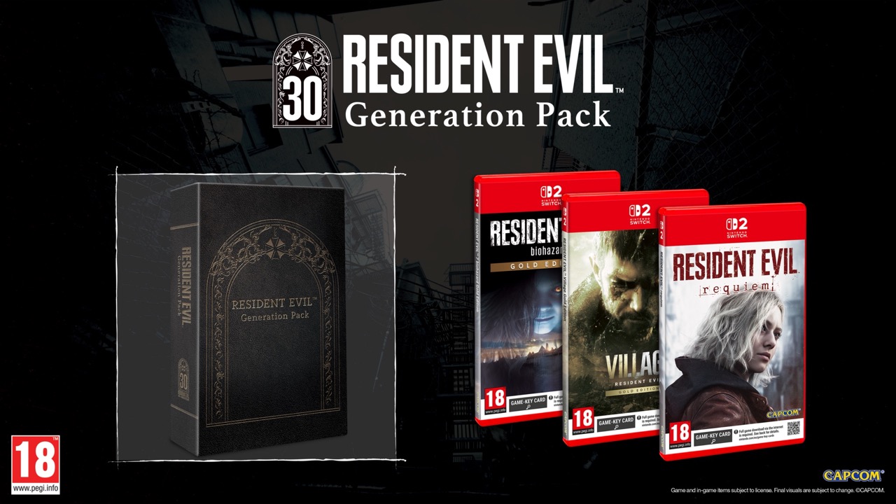 【日本語対応】Resident Evil - Generation Pack / バイオハザード ジェネレーション パック (輸入版) - Nintendo Switch 2 - 画像 (2)