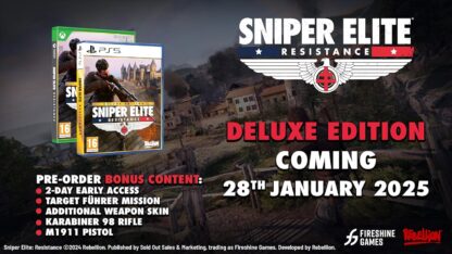 Sniper Elite: Resistance - Deluxe Edition (輸入版) - PS5 - 画像 (2)