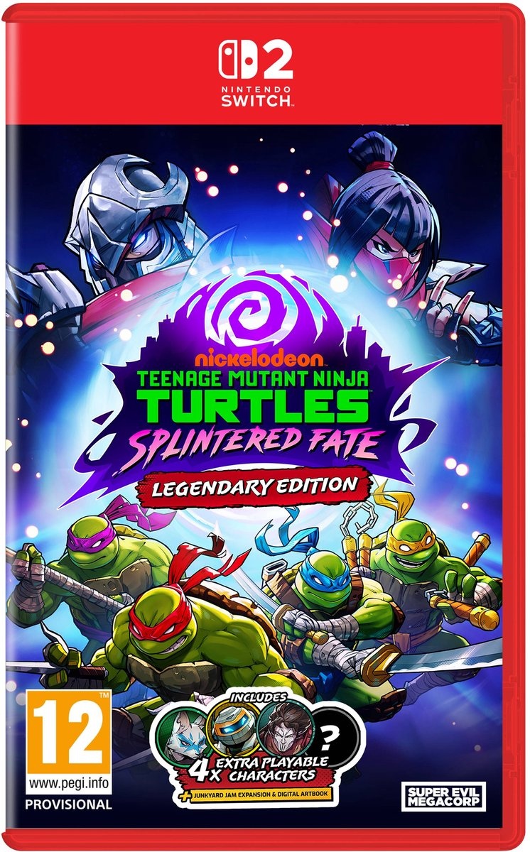 【日本語対応】Teenage Mutant Ninja Turtles: Splintered Fate - Legendary Edition (輸入版) - Nintendo Switch 2