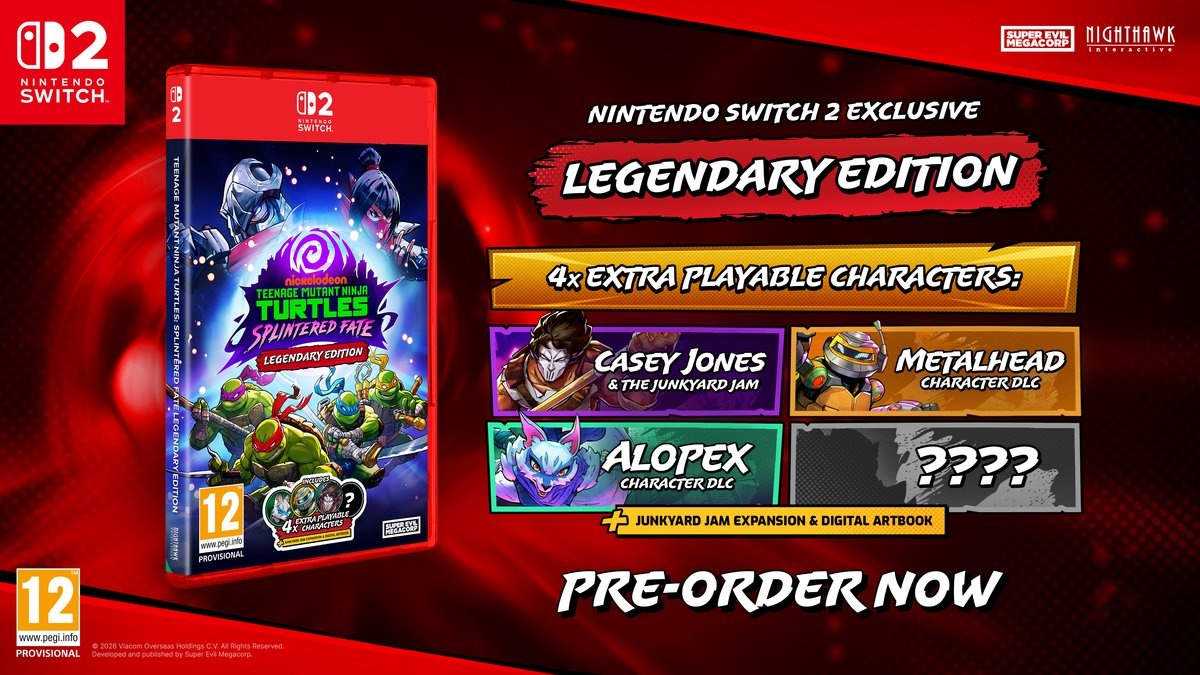 【日本語対応】Teenage Mutant Ninja Turtles: Splintered Fate - Legendary Edition (輸入版) - Nintendo Switch 2 - 画像 (2)