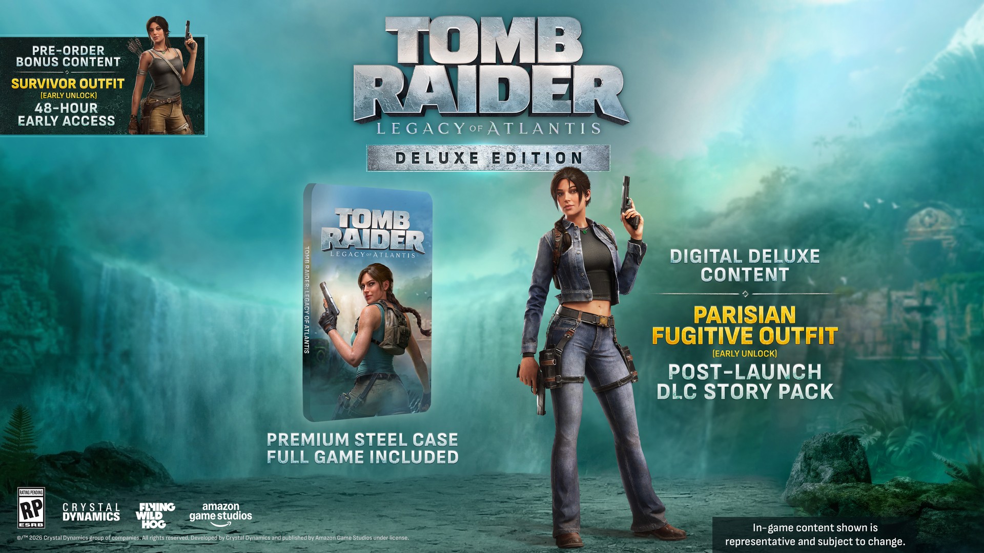 【日本語対応】Tomb Raider: Legacy of Atlantis - Deluxe Edition (輸入版) - Nintendo Switch 2 - 画像 (2)