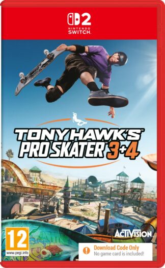 【日本語対応】Tony Hawk's Pro Skater 3+4 (Code in a Box) (輸入版) - Nintendo Switch 2