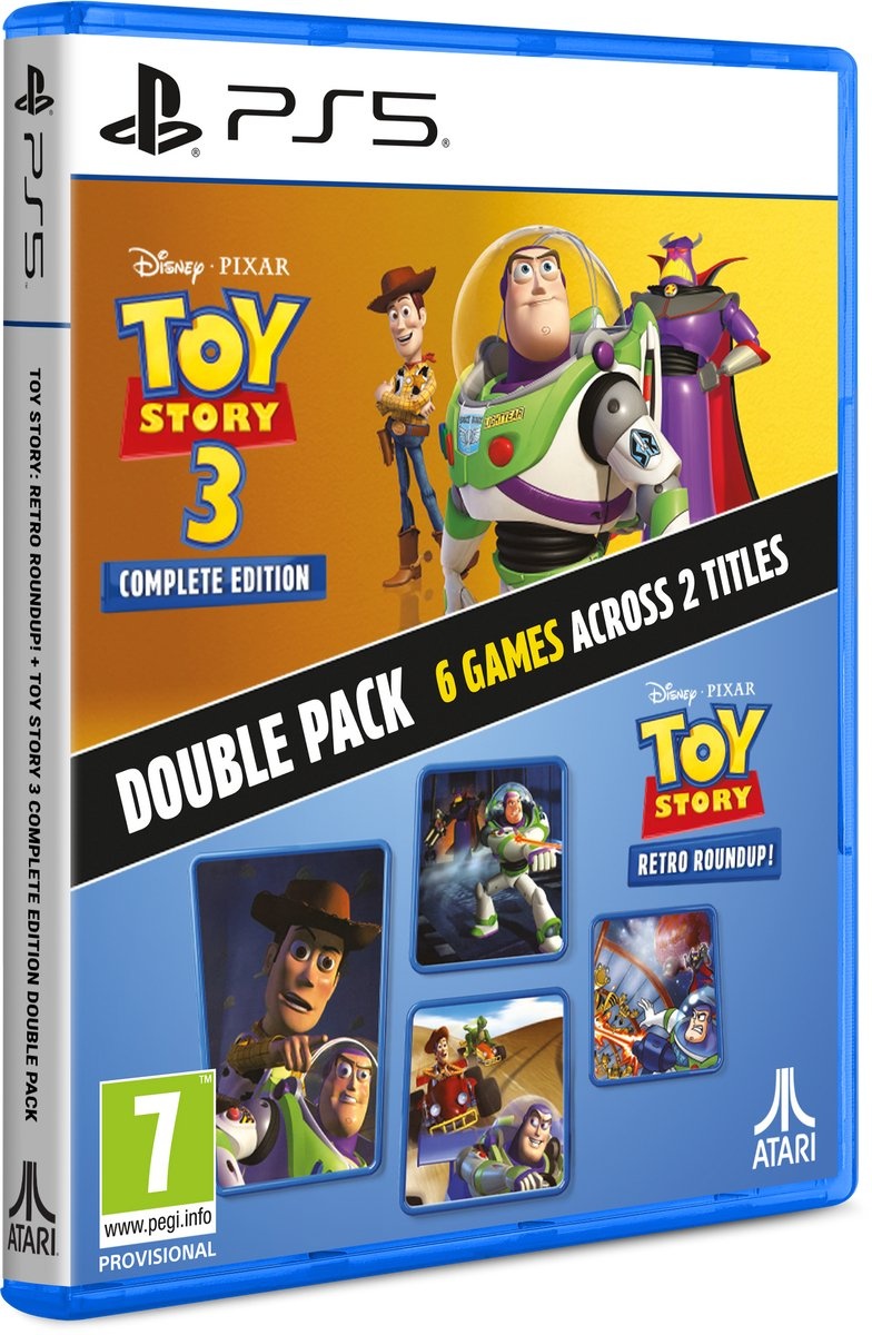 Toy Story: Retro Round Up! + Toy Story 3 Complete Edition (輸入版) - PS5 - 画像 (2)