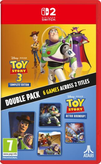 Toy Story: Retro Round Up! + Toy Story 3 Complete Edition (輸入版) - Nintendo Switch 2